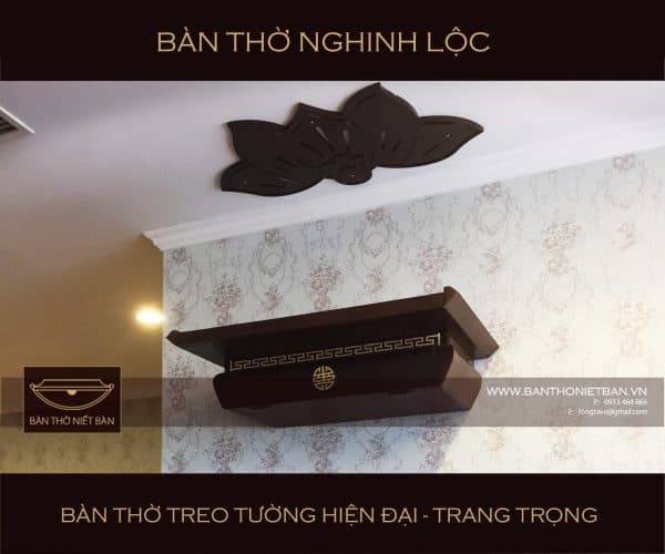 Ban Tho Treo Tuong Hien Dai Trang Trong