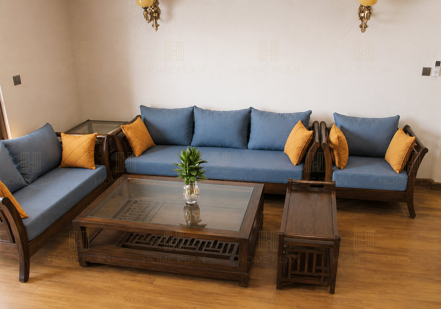 Sofa gỗ cong phong cách Grand Bois GB01-V - Ảnh 7