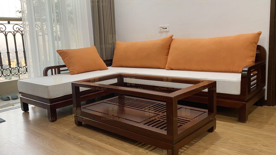 Bộ sofa phong cách Grand Bois HN03 thanh mảnh nhẹ nhàng