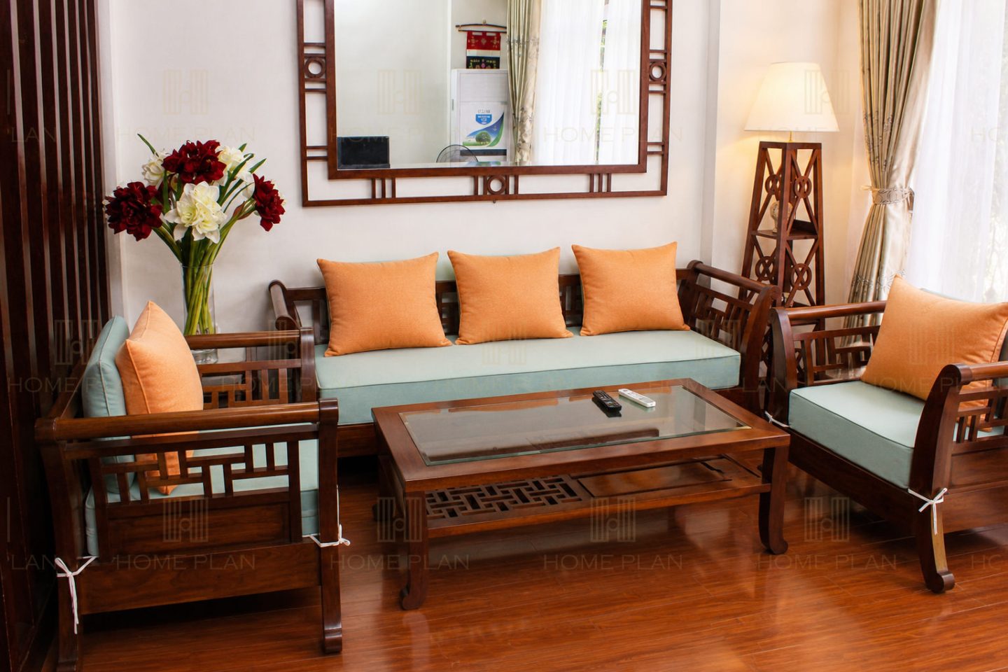 sofa cong grand bois Size S